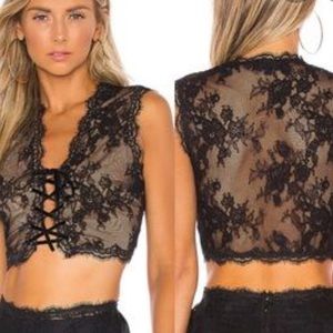 Revolve Michael Costello Lace Top